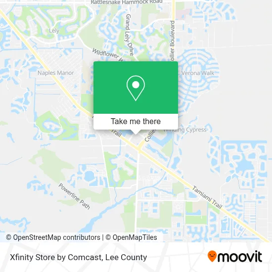 Xfinity Store by Comcast map