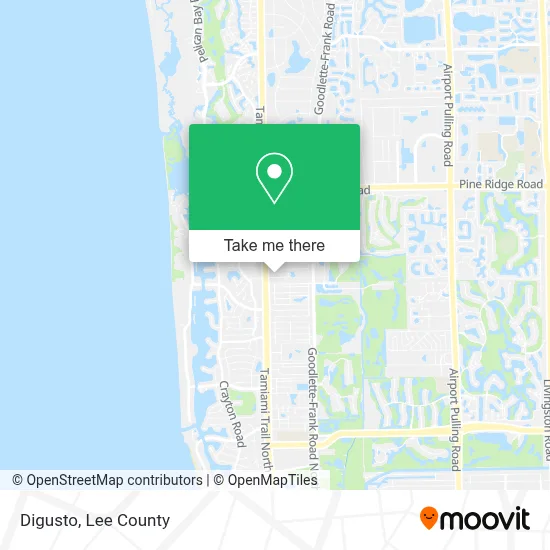 Digusto map