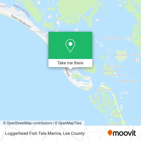 Loggerhead Fish Tale Marina map
