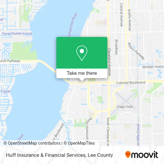Huff Insurance & Financial Services map