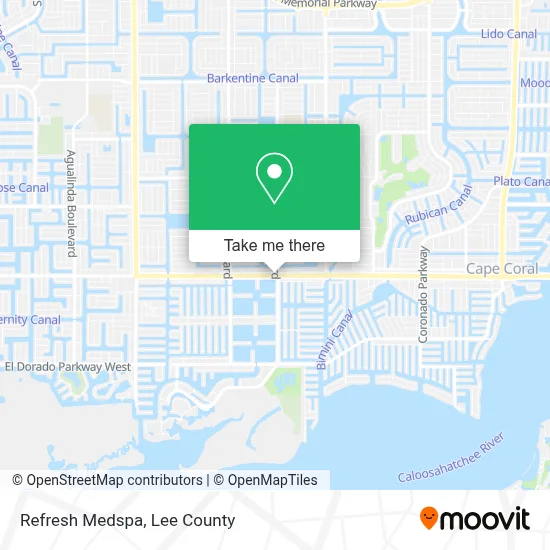 Refresh Medspa map