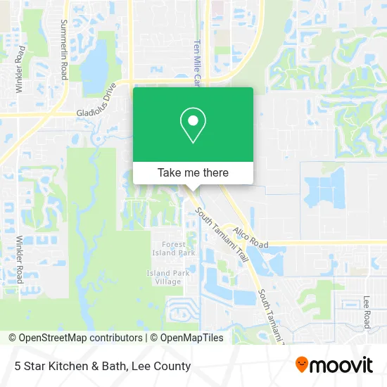 5 Star Kitchen & Bath map
