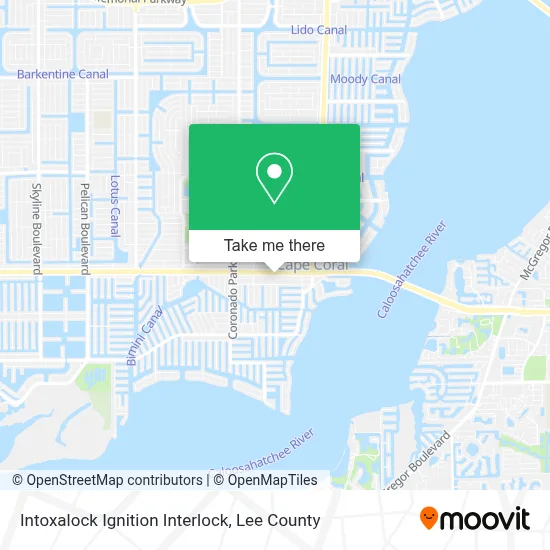 Intoxalock Ignition Interlock map