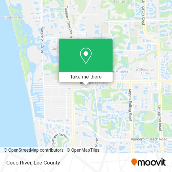 Coco River map