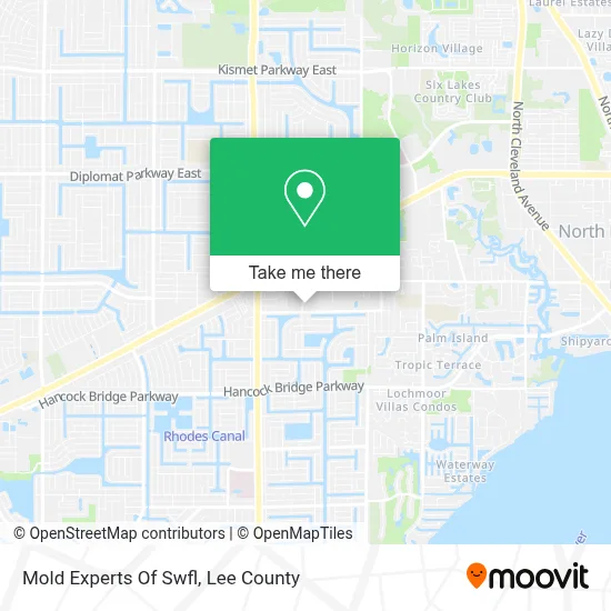 Mold Experts Of Swfl map