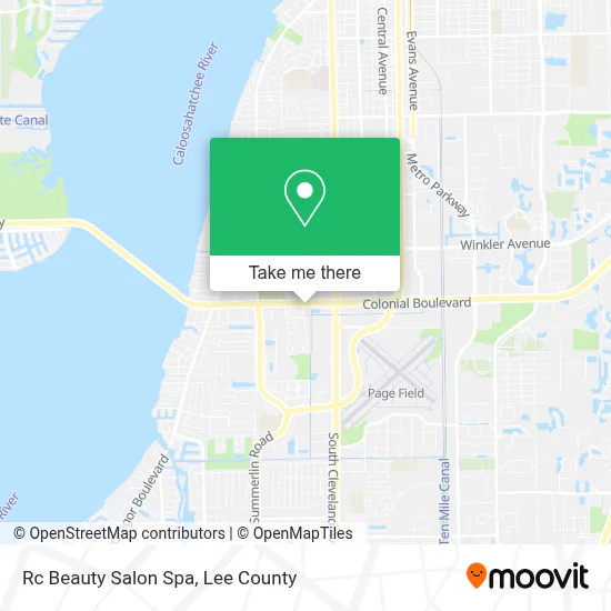 Rc Beauty Salon Spa map