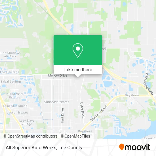All Superior Auto Works map