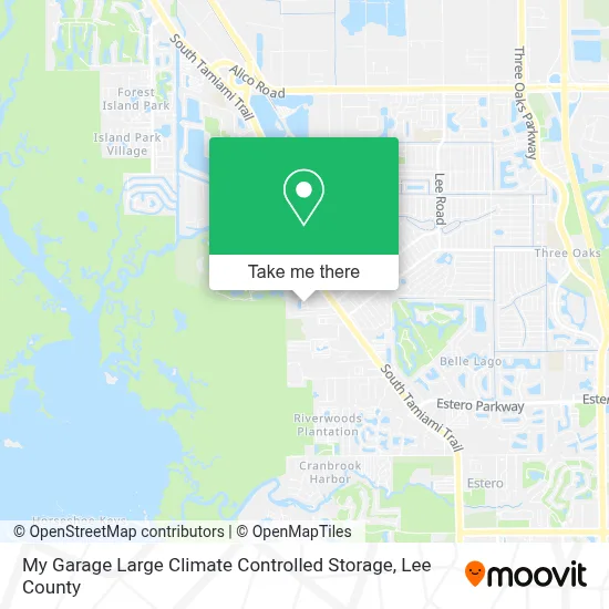 My Garage Large Climate Controlled Storage map