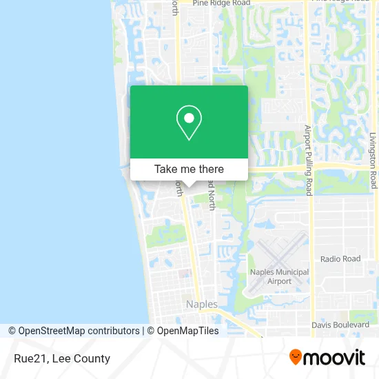 Rue21 map