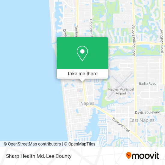 Sharp Health Md map