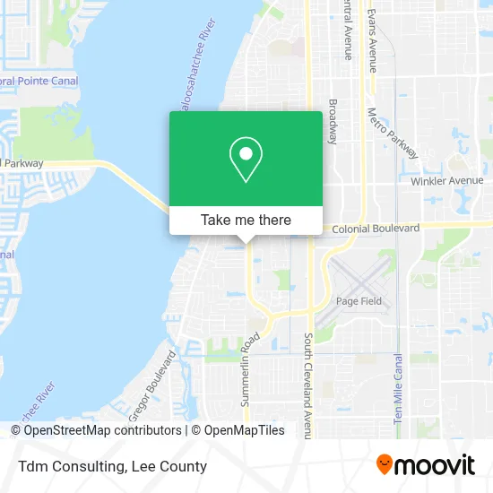 Tdm Consulting map