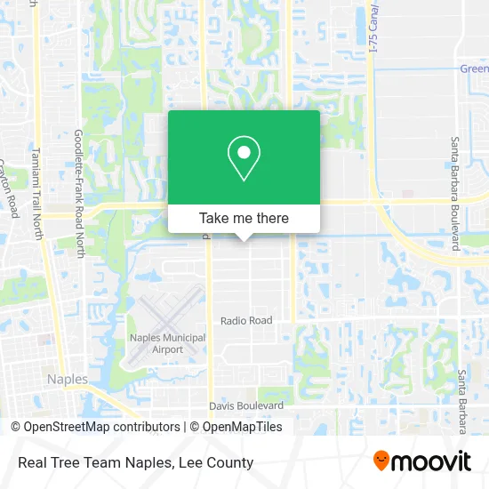 Real Tree Team Naples map