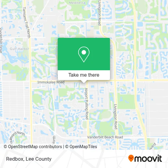Redbox map