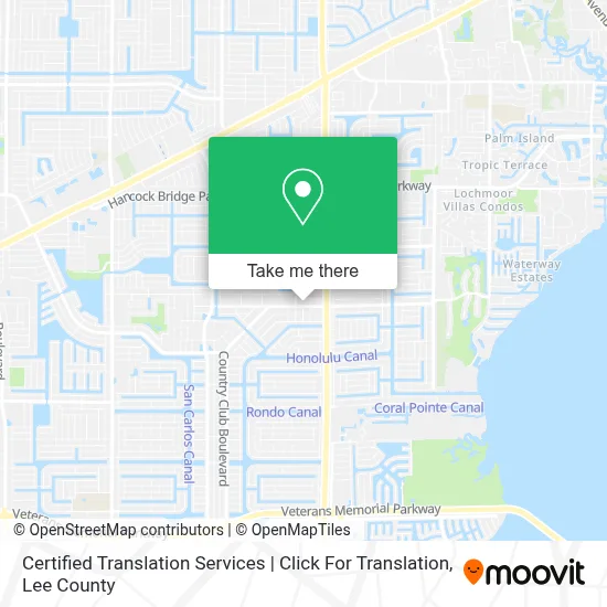 Certified Translation Services | Click For Translation map
