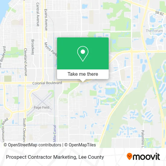Prospect Contractor Marketing map