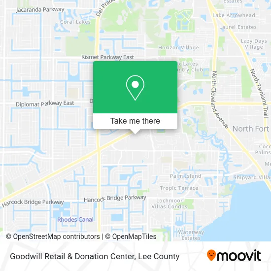 Goodwill Retail & Donation Center map