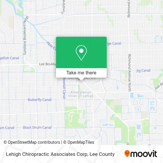 Lehigh Chiropractic Associates Corp map