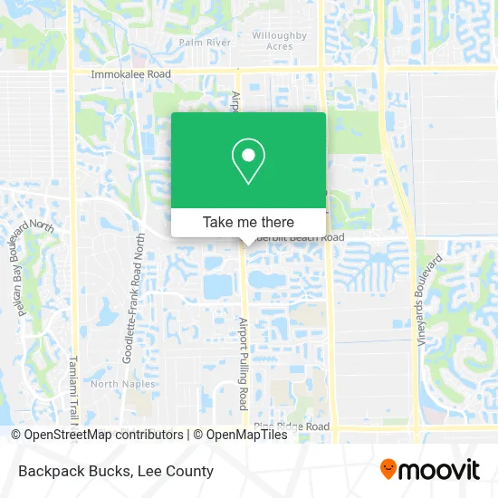 Backpack Bucks map