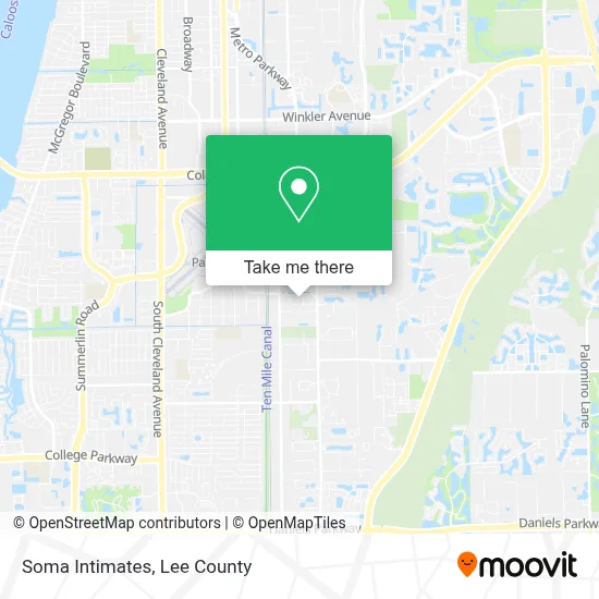 Soma Intimates map