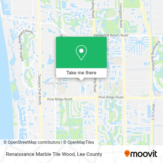 Renaissance Marble Tile Wood map