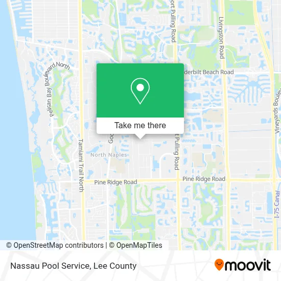 Nassau Pool Service map