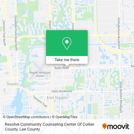 Resolve Community Counseling Center Of Collier County map
