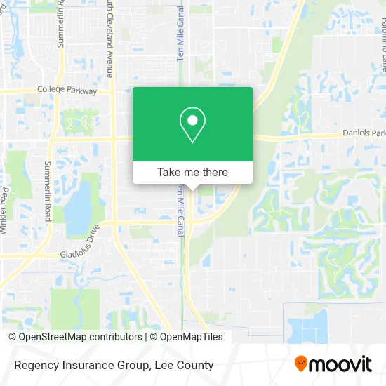 Regency Insurance Group map