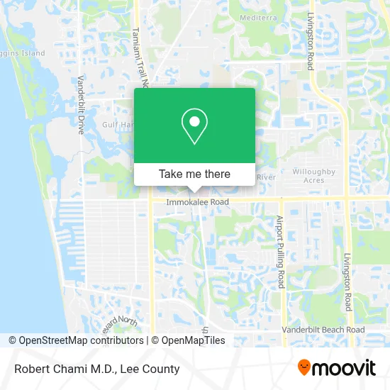 Robert Chami M.D. map