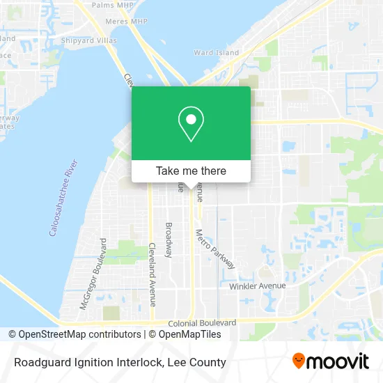 Roadguard Ignition Interlock map
