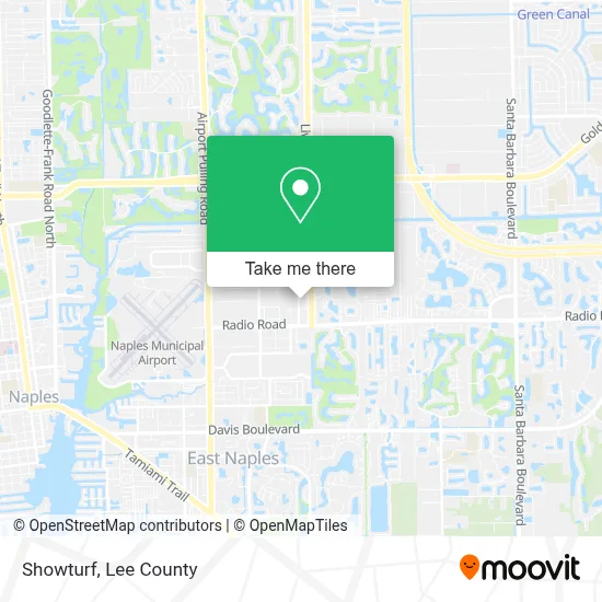 Showturf map