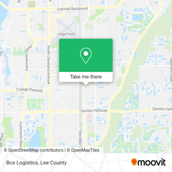 Bce Logistics map