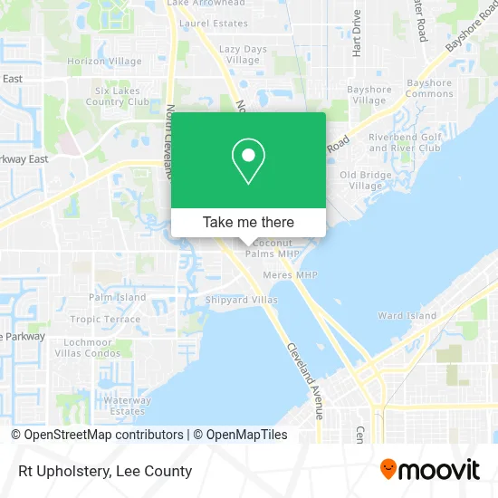 Rt Upholstery map