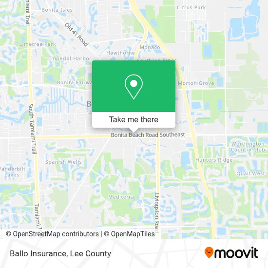 Ballo Insurance map
