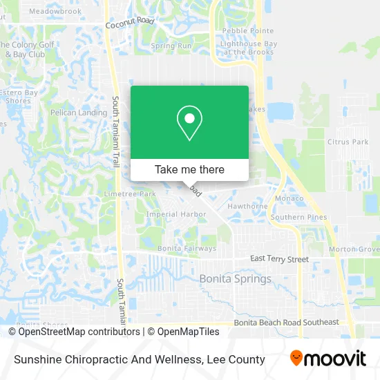 Sunshine Chiropractic And Wellness map