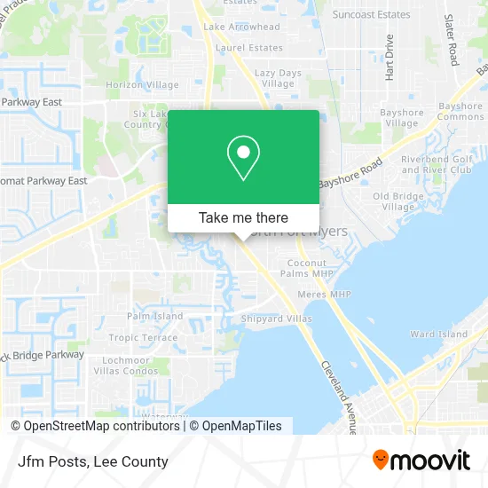 Jfm Posts map