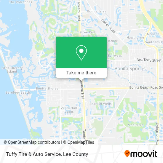 Tuffy Tire & Auto Service map
