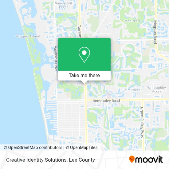 Creative Identity Solutions map