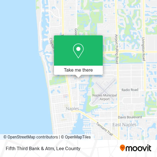 Fifth Third Bank & Atm map