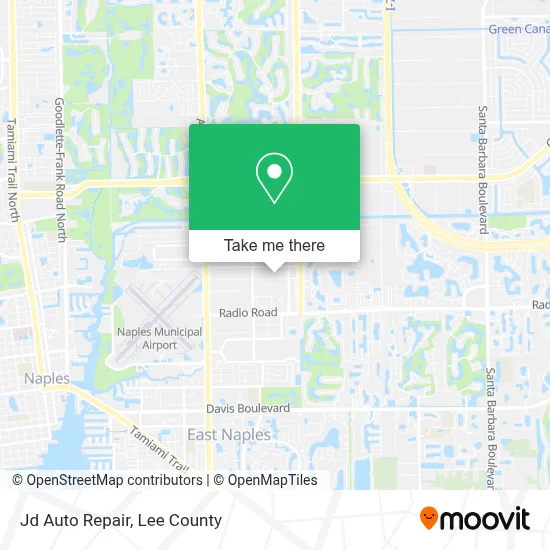 Jd Auto Repair map