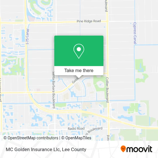 MC Golden Insurance Llc map