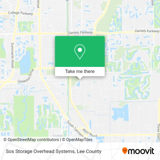 Sos Storage Overhead Systems map