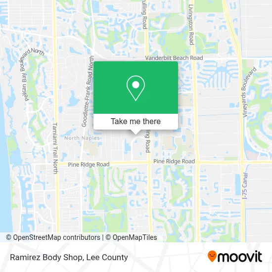 Ramirez Body Shop map