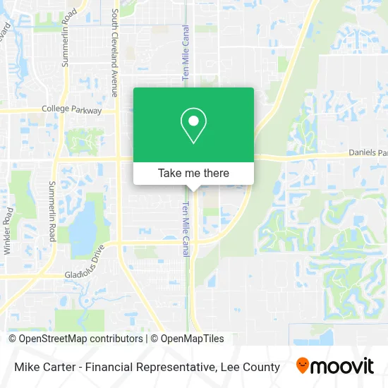 Mike Carter - Financial Representative map