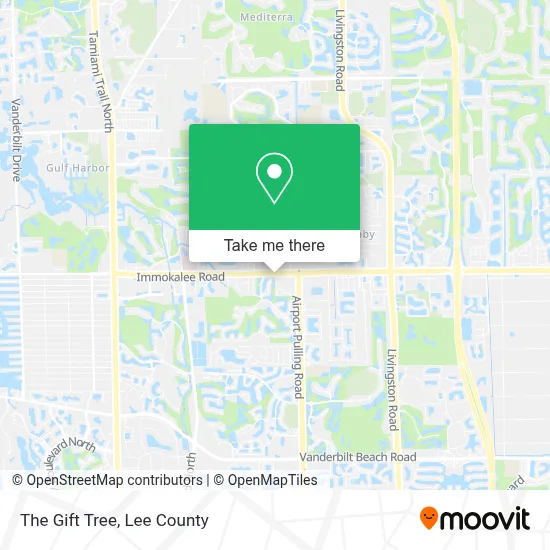 The Gift Tree map