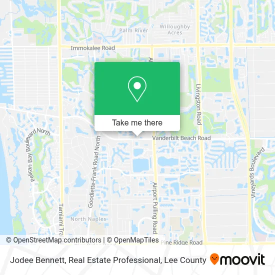 Jodee Bennett, Real Estate Professional map