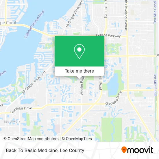 Back To Basic Medicine map