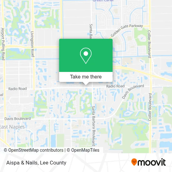 Aispa & Nails map