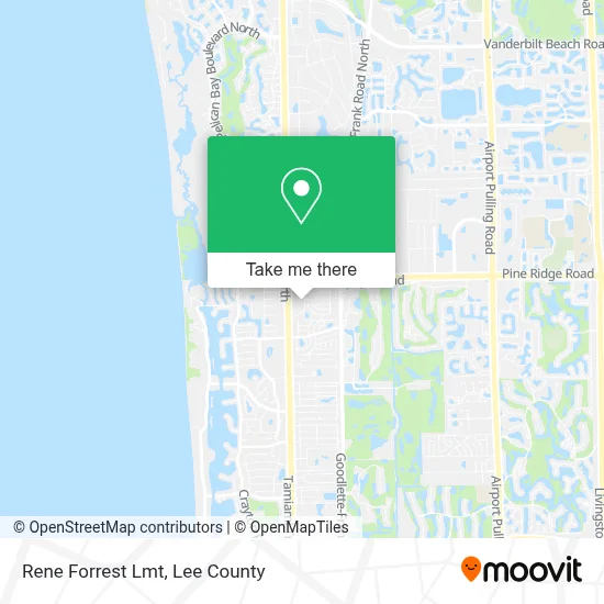 Rene Forrest Lmt map