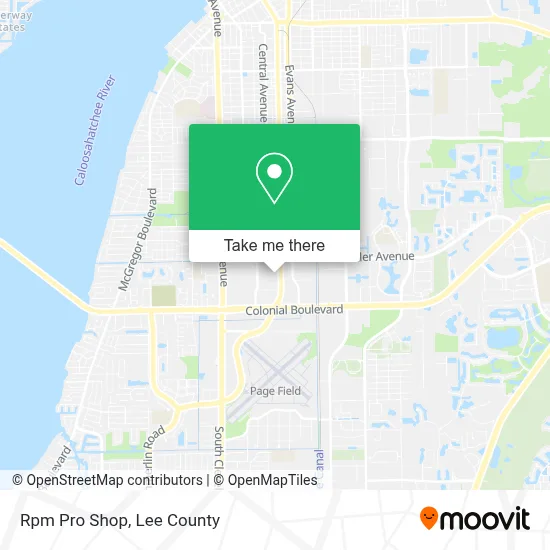 Rpm Pro Shop map