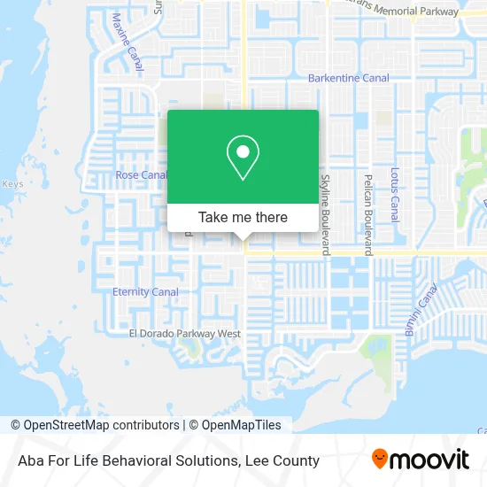 Aba For Life Behavioral Solutions map